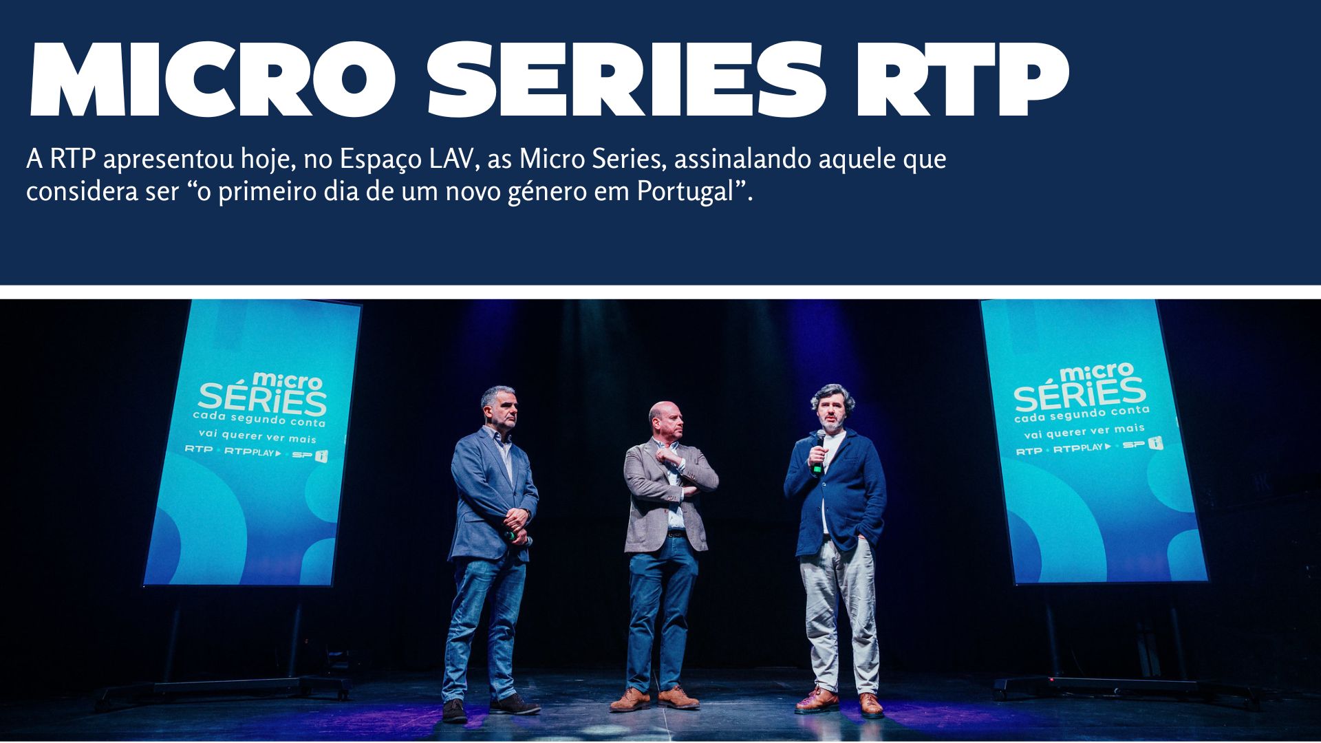RTP estreia novo formato de ficção vertical em Portugal