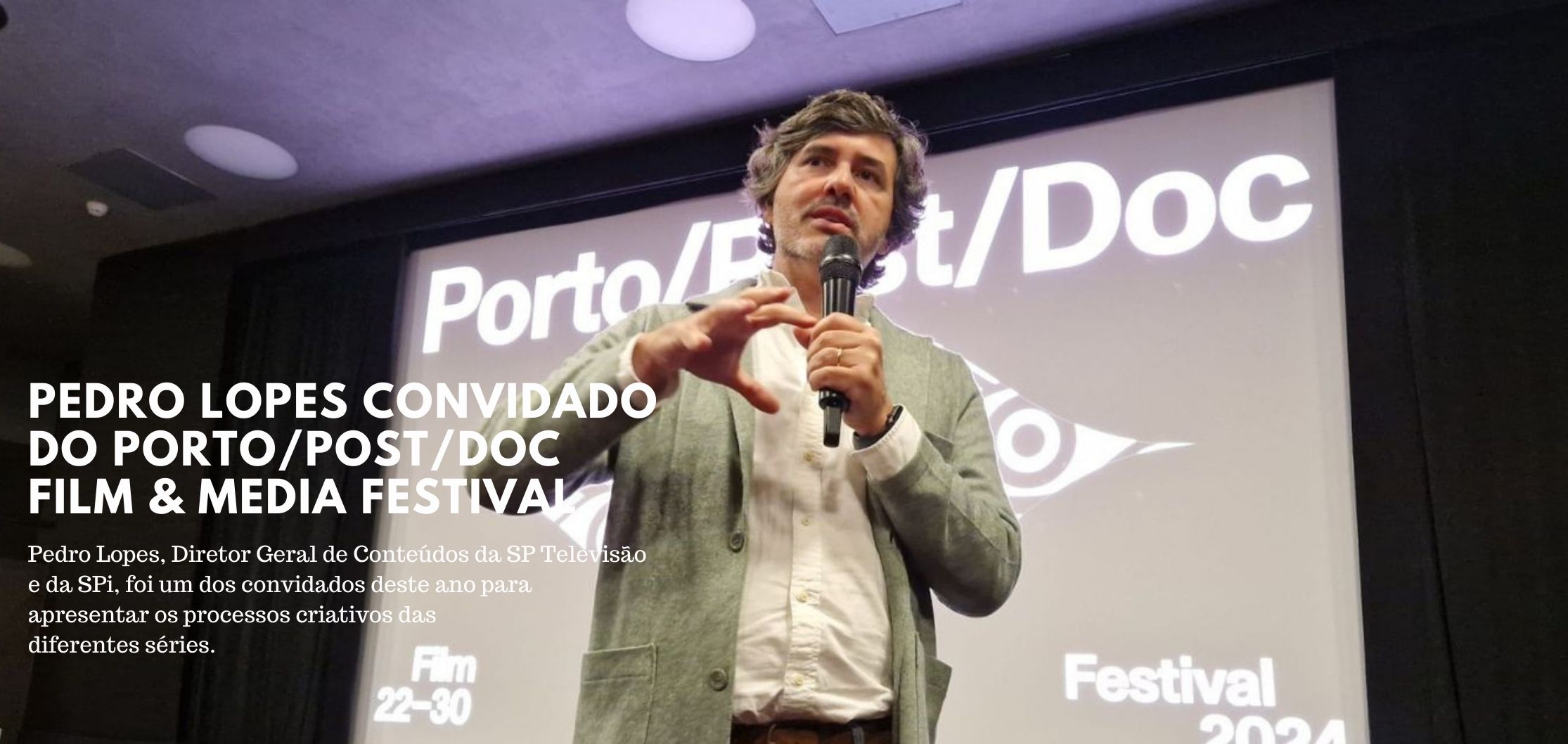 Pedro Lopes convidado do Porto/Post/Doc: Film & Media Festival