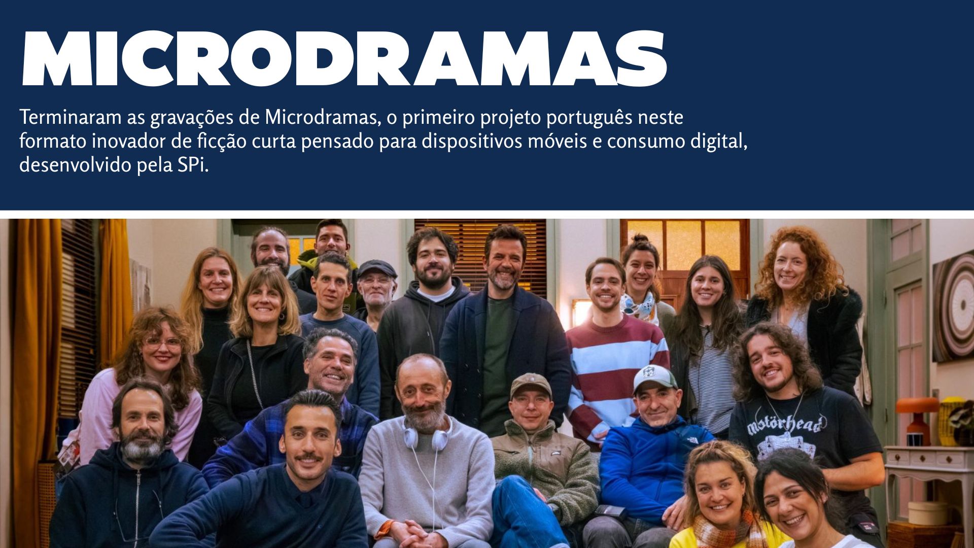 Gravações de Microdramas chegam ao fim