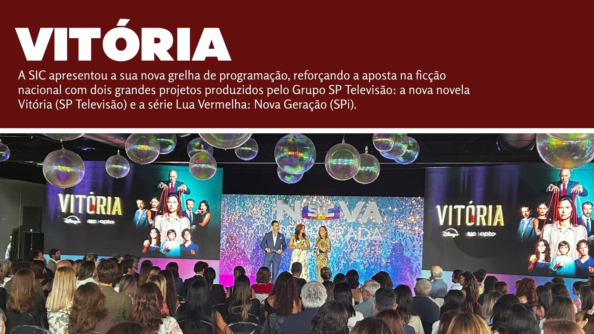 Novidades da nova grelha da SIC – Estreia de Vitória e Lua Vermelha: Nova Geração