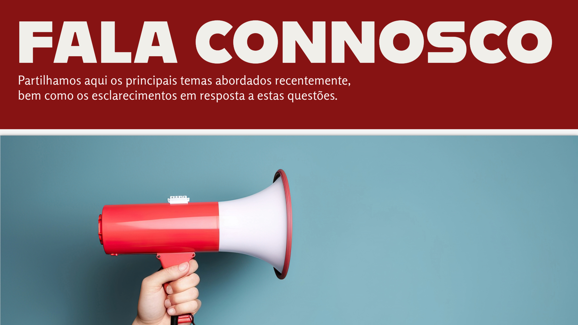 Valorizamos a tua opinião: Respostas às sugestões e reclamações recebidas