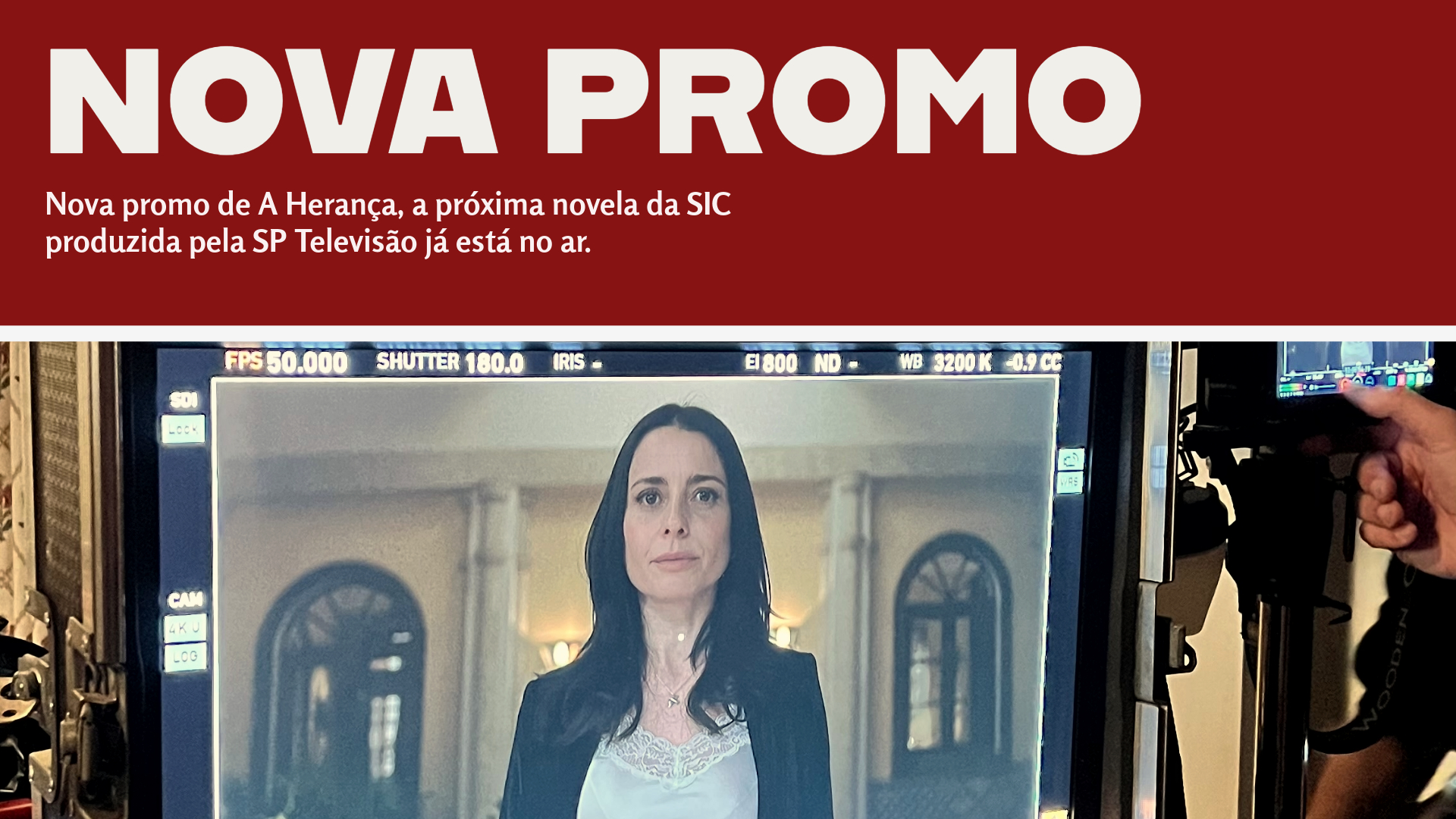 Já está no ar a promo da nova novela da SIC!