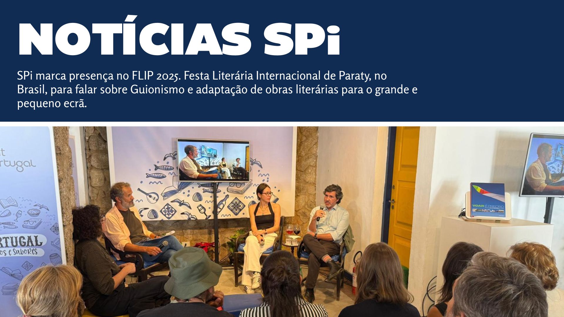 SPi marca presença no FLIP 2025