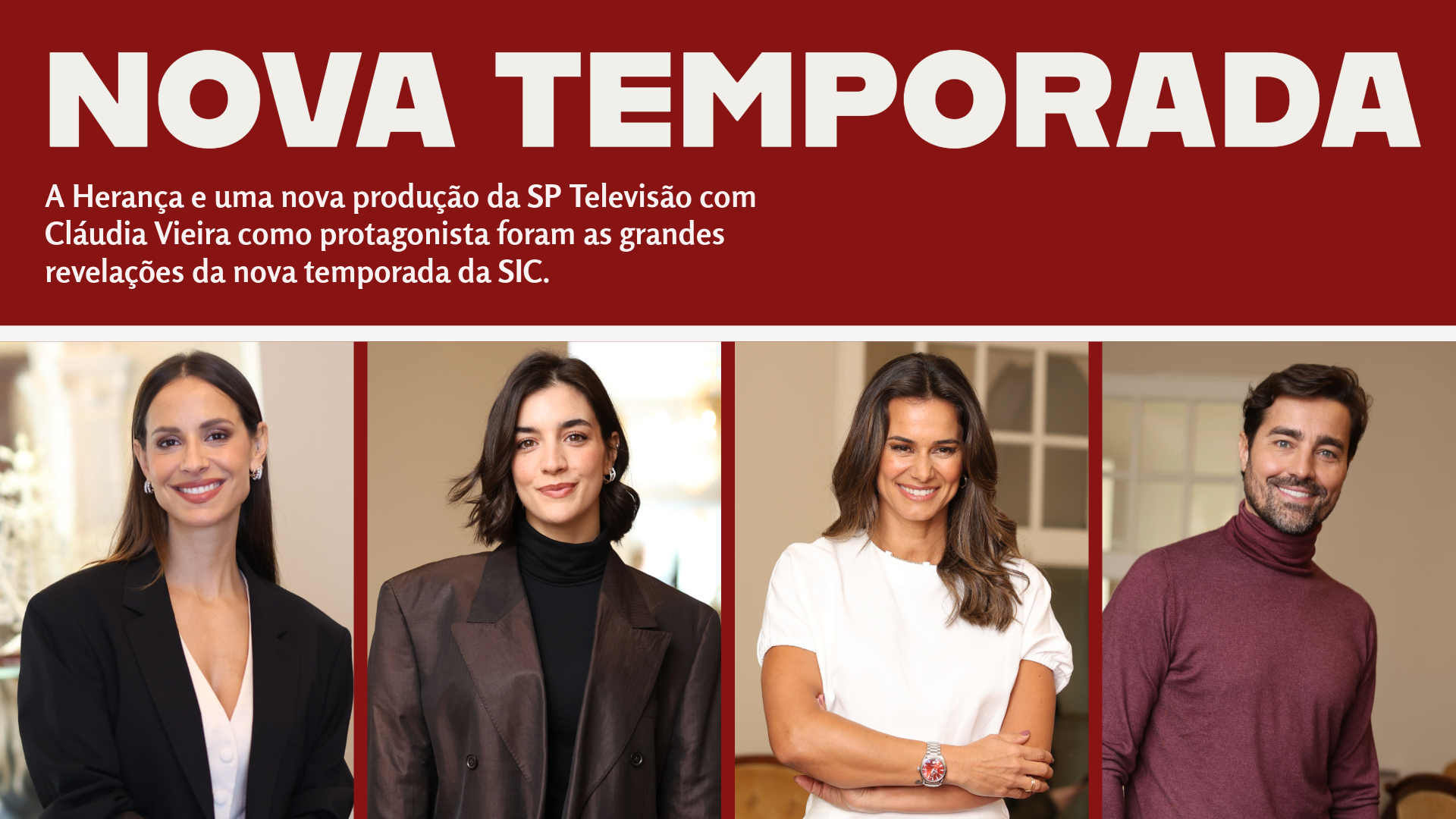 SIC revela novidades da nova temporada