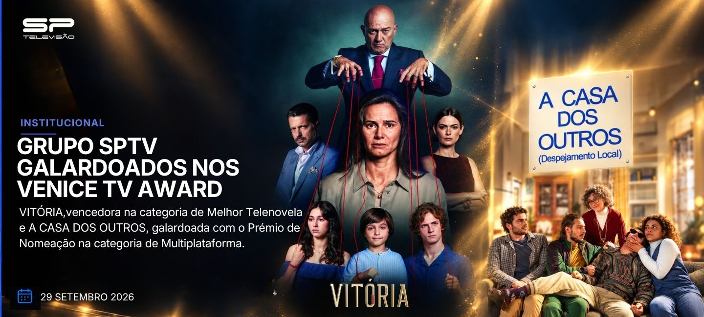 Projetos SPTV galardoados nos VENICE TV AWARDS