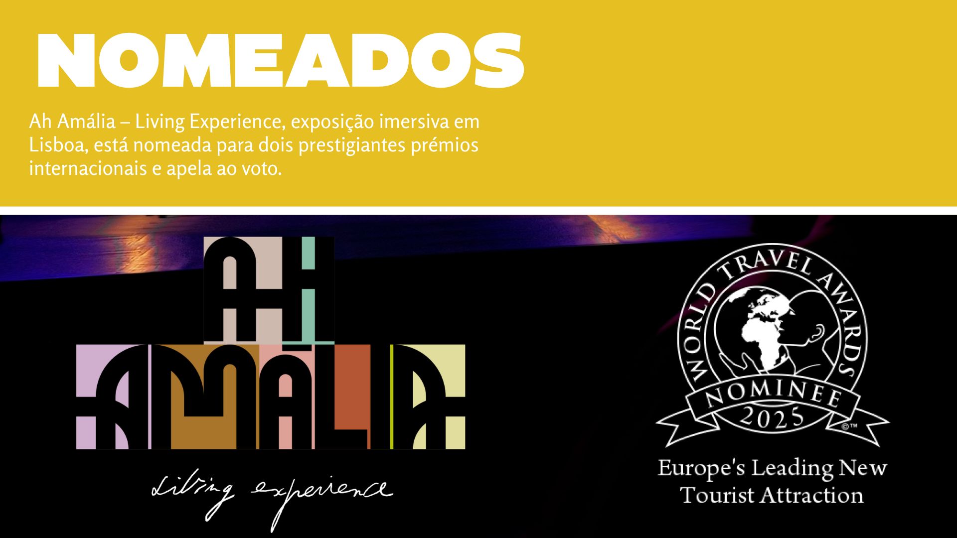 Ah Amália – Living Experience em destaque internacional