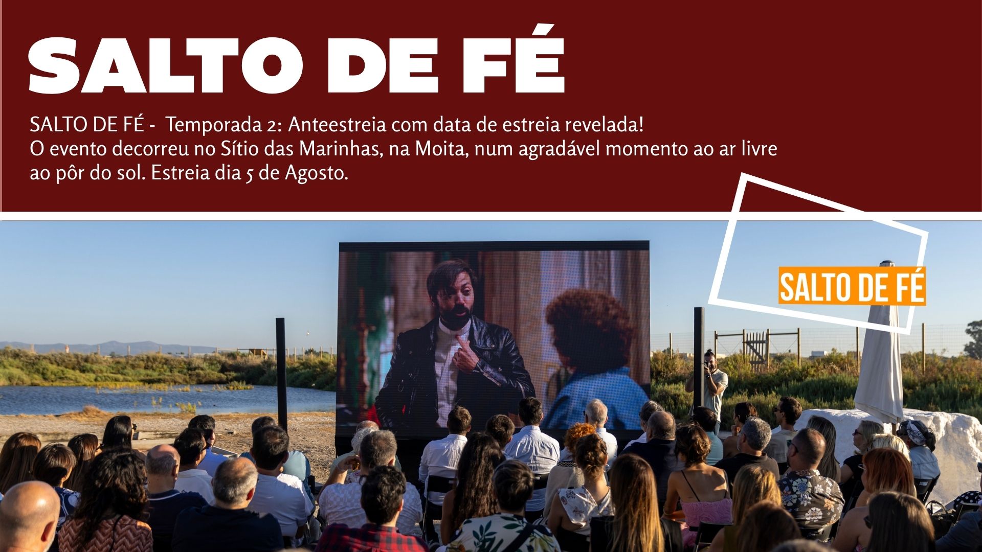 SALTO DE FÉ - Temporada 2: antestreia com data de estreia revelada!