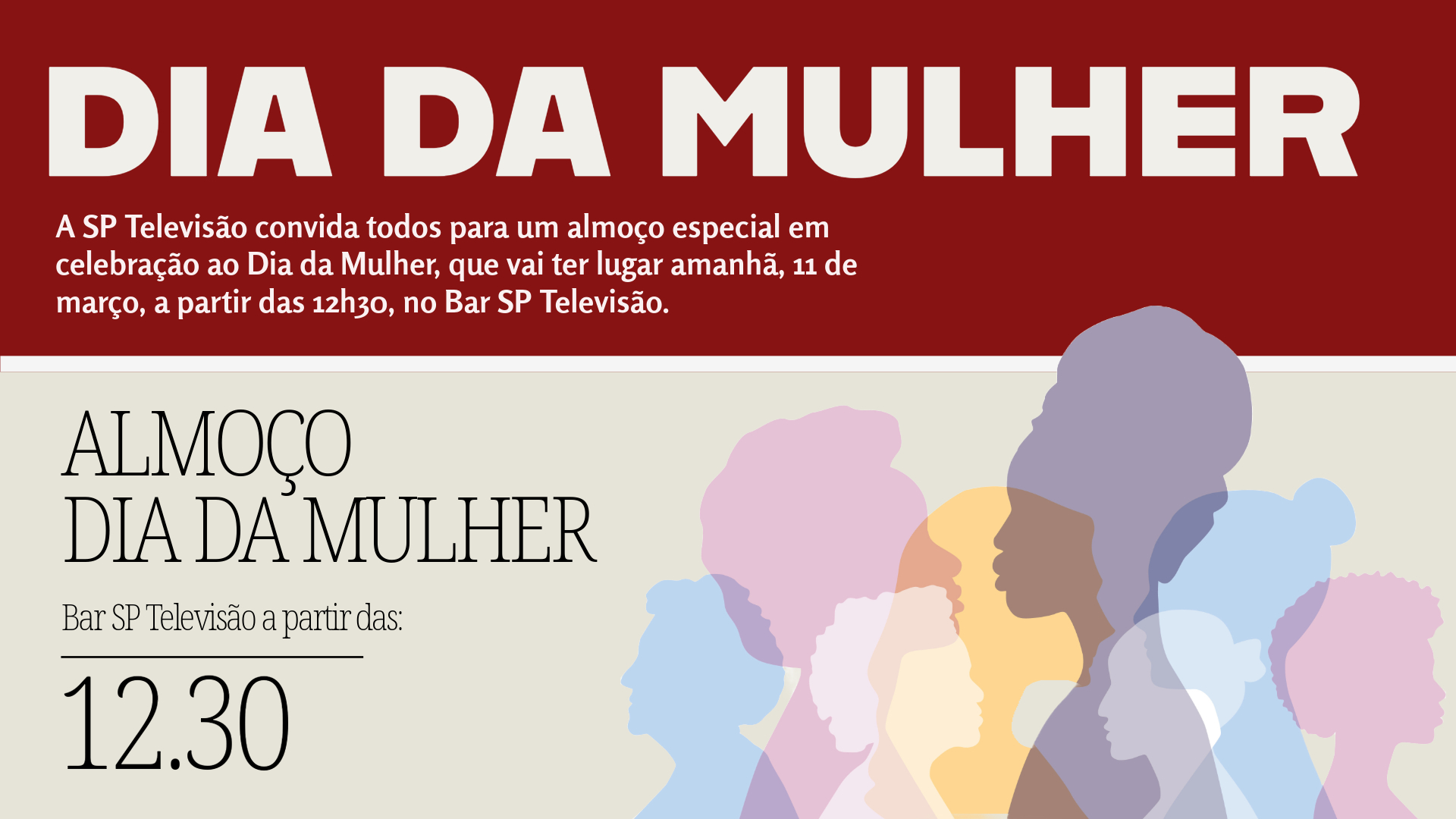 Convite Especial – Almoço do Dia da Mulher