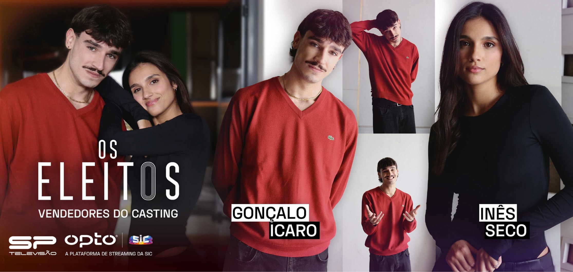 Dois jovens actores vencem o casting para a série OS ELEITOS