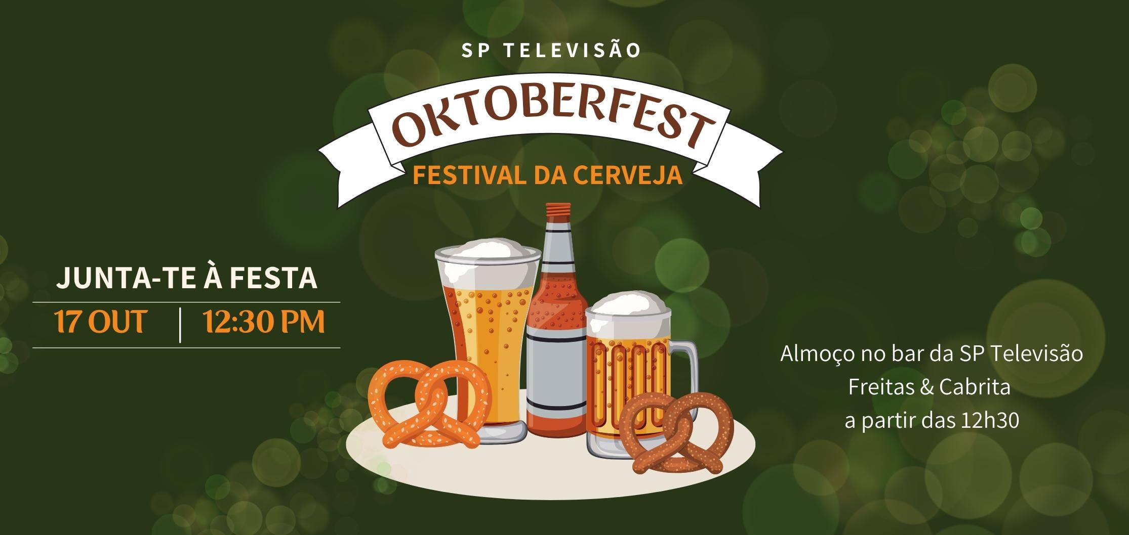 A SP TELEVISÃO vai celebrar a famosa festa Oktoberfest de uma maneira única e deliciosa