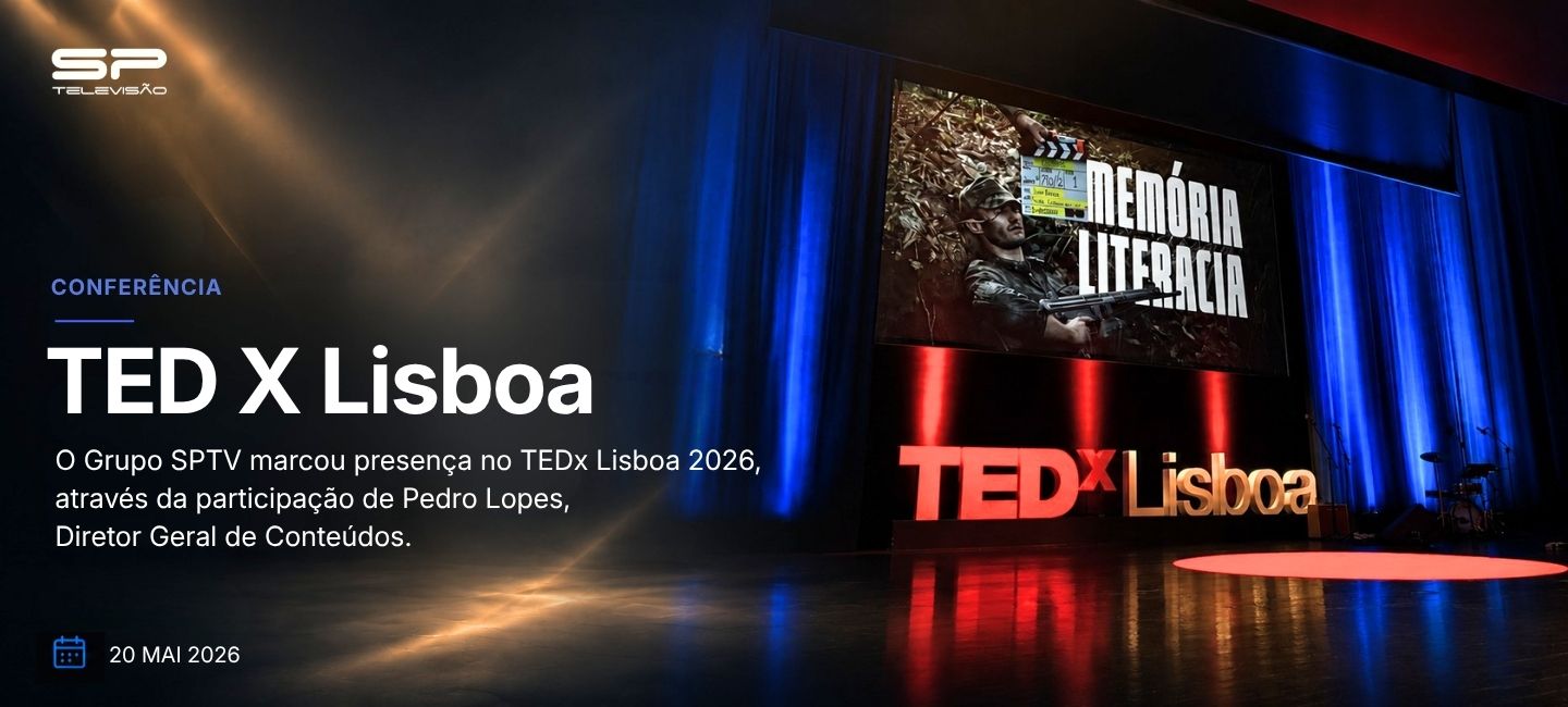 GRUPO SPTV em destaque no TEDx Lisboa 2026