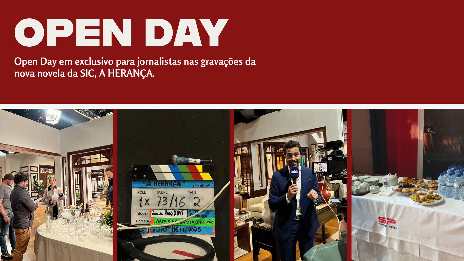 Open Day nas Gravações da novela A HERANÇA