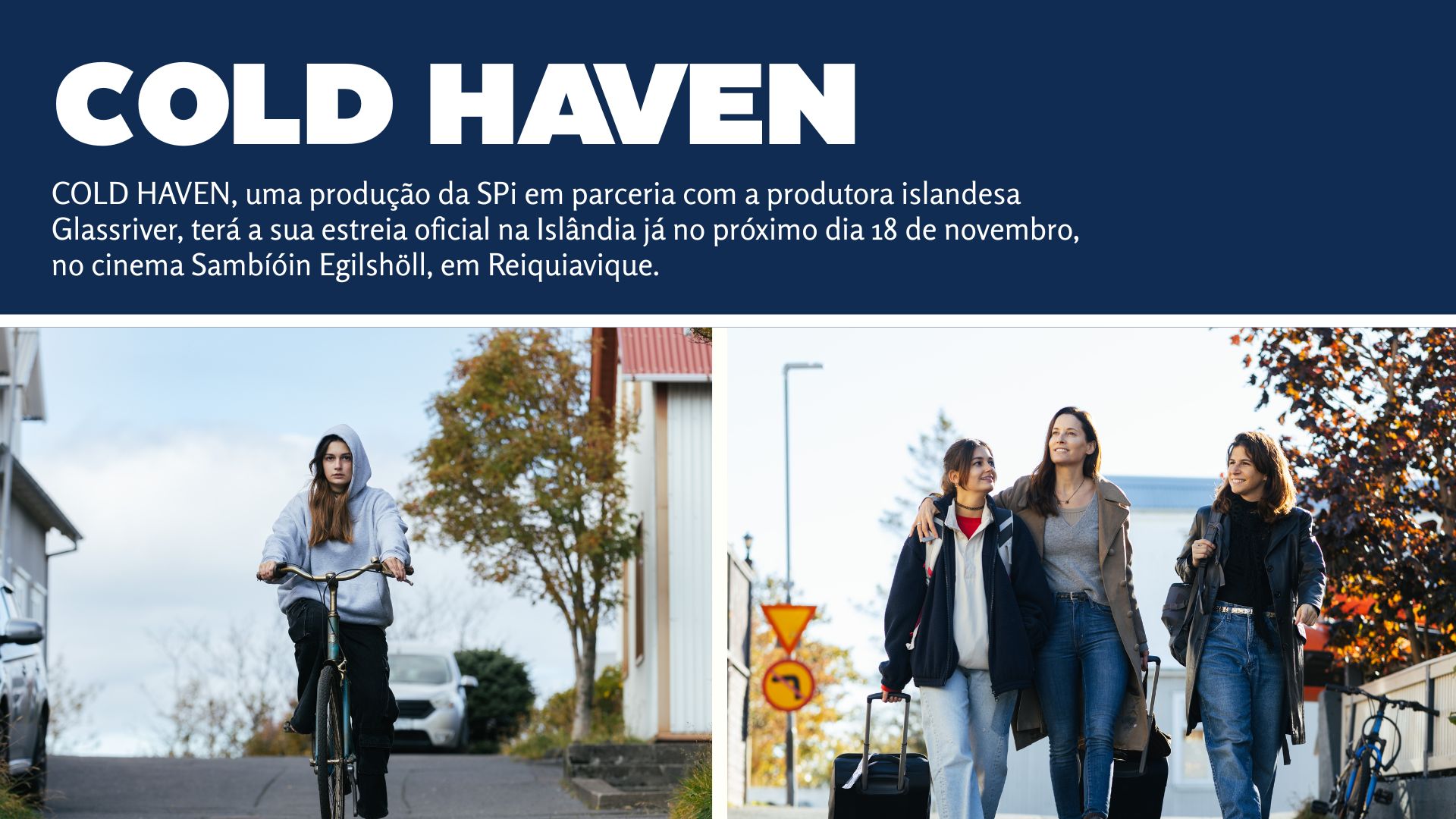 Estreia de COLD HAVEN na Islândia