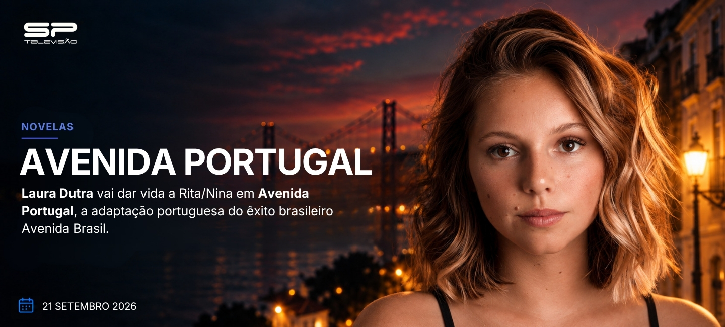 Laura Dutra confirmada para o papel de Rita em AVENIDA PORTUGAL