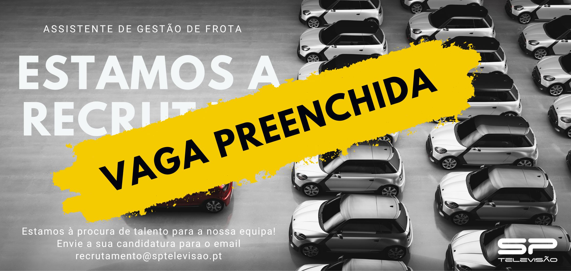 Estamos a recrutar para a vaga de Assistente de Gestão de Frota